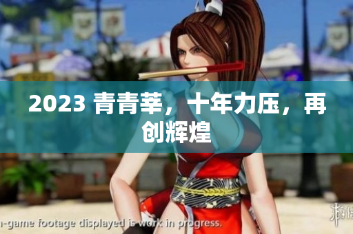 2023 青青莘，十年力压，再创辉煌