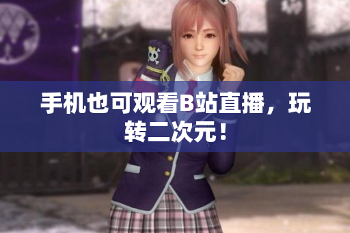 手机也可观看B站直播，玩转二次元！