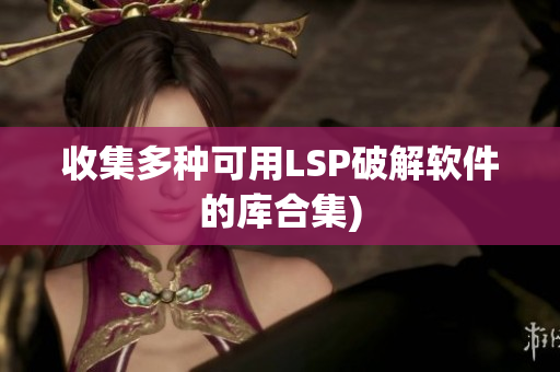 收集多种可用LSP破解软件的库合集)