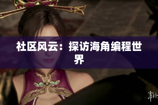 社区风云：探访海角编程世界