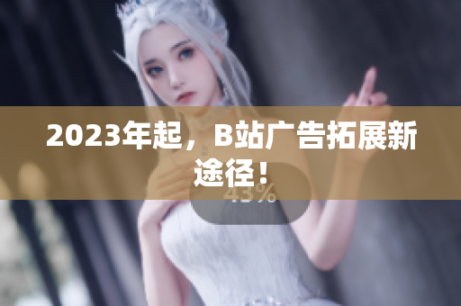 2023年起，B站广告拓展新途径！