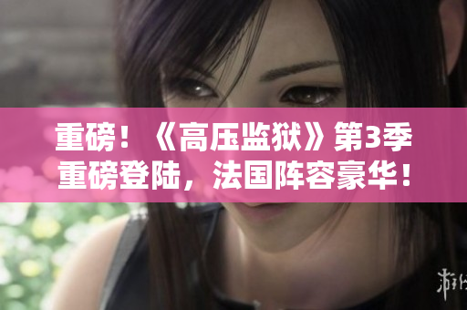 重磅！《高压监狱》第3季重磅登陆，法国阵容豪华！