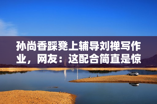 孙尚香踩凳上辅导刘禅写作业，网友：这配合简直是惊为天人