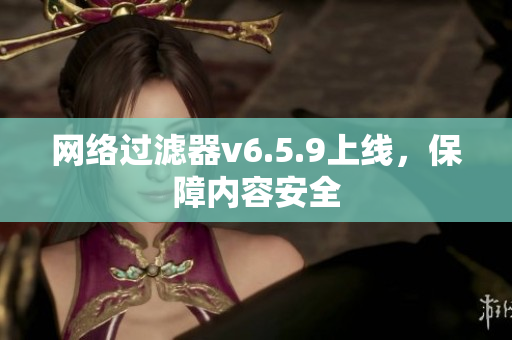 网络过滤器v6.5.9上线，保障内容安全