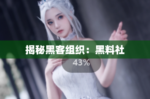 揭秘黑客组织：黑料社