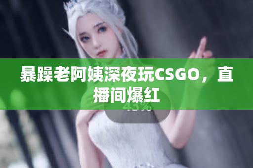 暴躁老阿姨深夜玩CSGO，直播间爆红