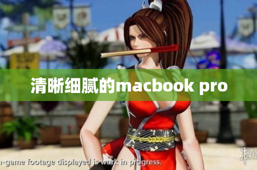 清晰细腻的macbook pro