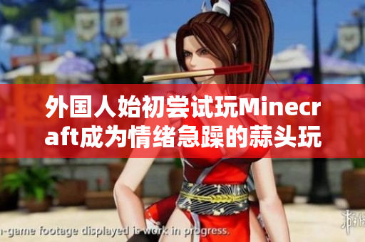 外国人始初尝试玩Minecraft成为情绪急躁的蒜头玩家