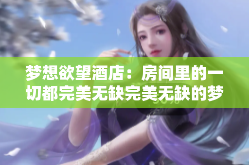 梦想欲望酒店：房间里的一切都完美无缺完美无缺的梦幻酒店！