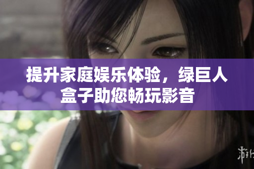 提升家庭娱乐体验，绿巨人盒子助您畅玩影音