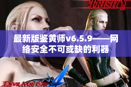 最新版鉴黄师v6.5.9——网络安全不可或缺的利器