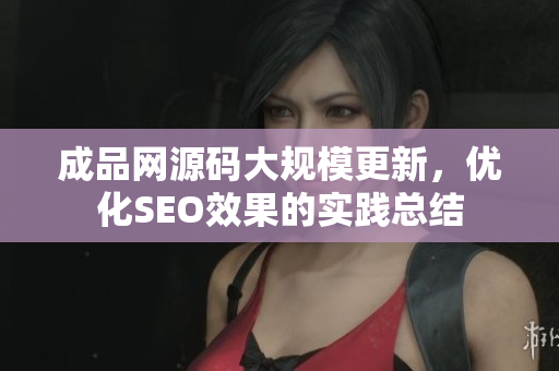 成品网源码大规模更新，优化SEO效果的实践总结