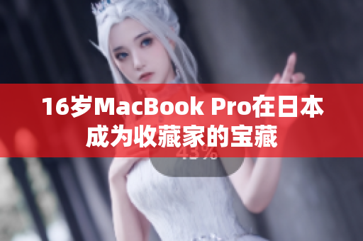 16岁MacBook Pro在日本成为收藏家的宝藏