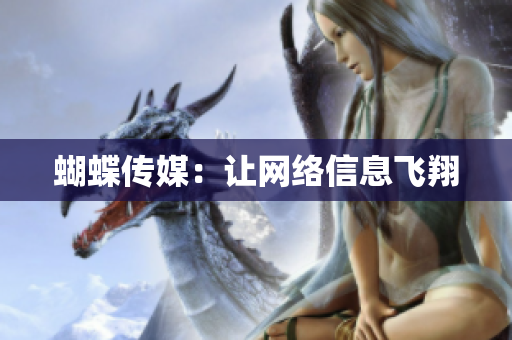 蝴蝶传媒：让网络信息飞翔