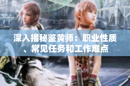 深入揭秘鉴黄师：职业性质、常见任务和工作难点