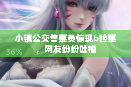 小镇公交售票员惊现b验票，网友纷纷吐槽