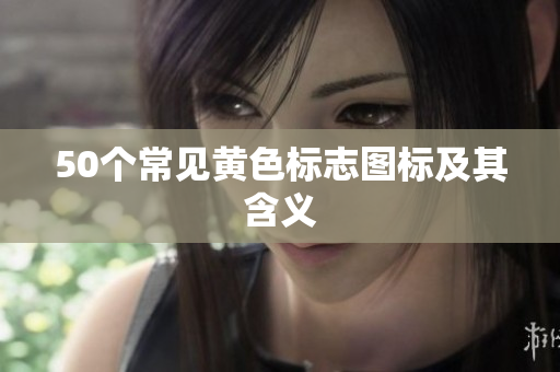 50个常见黄色标志图标及其含义