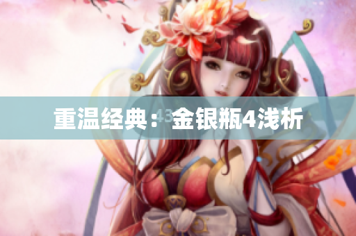 重温经典：金银瓶4浅析