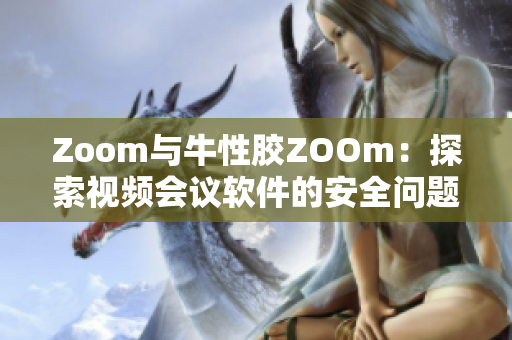 Zoom与牛性胶ZOOm：探索视频会议软件的安全问题