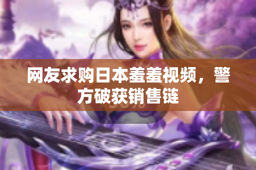 网友求购日本羞羞视频，警方破获销售链