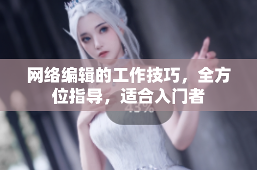 网络编辑的工作技巧，全方位指导，适合入门者