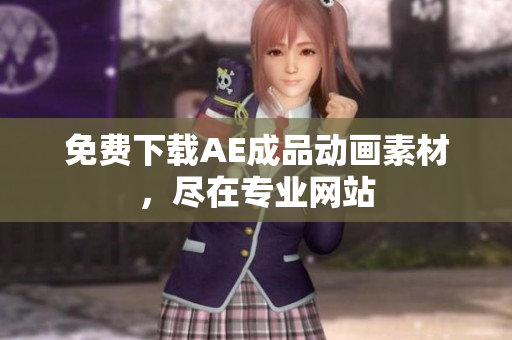 免费下载AE成品动画素材，尽在专业网站